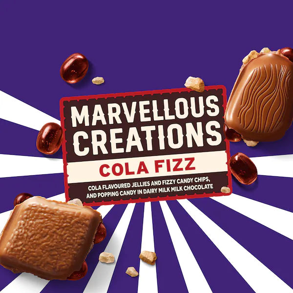 Cadbury Marvellous Creations Cola Fizz Chocolate Block 190g (Exclusive)