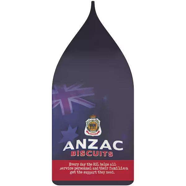 Bakers Finest RSL Anzac Biscuits 300g (Exclusive)
