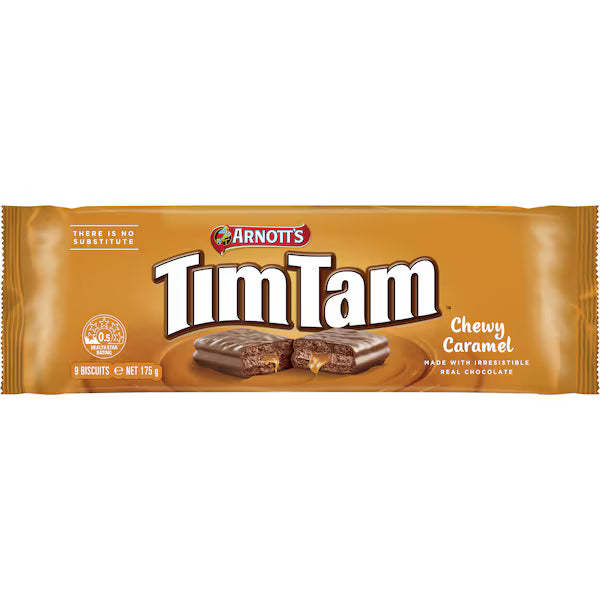 Arnott's Tim Tam Chewy Caramel - 175g
