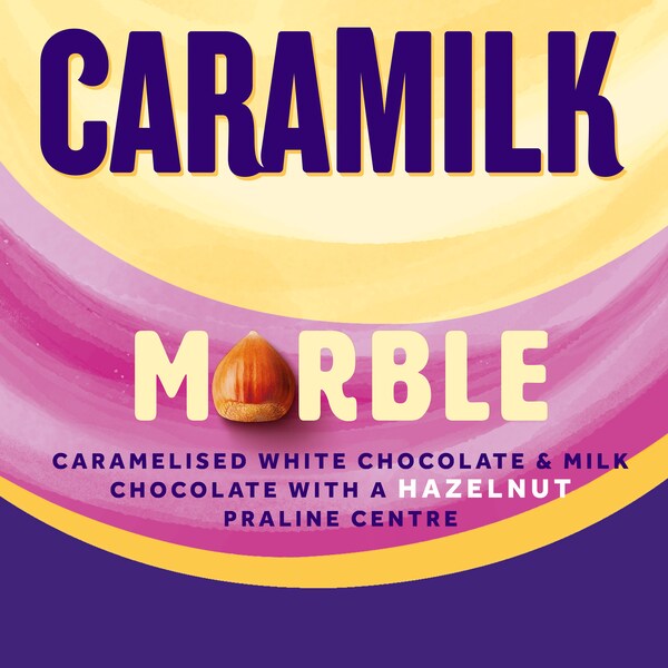 Cadbury Caramilk Marble Chocolate Block 173g