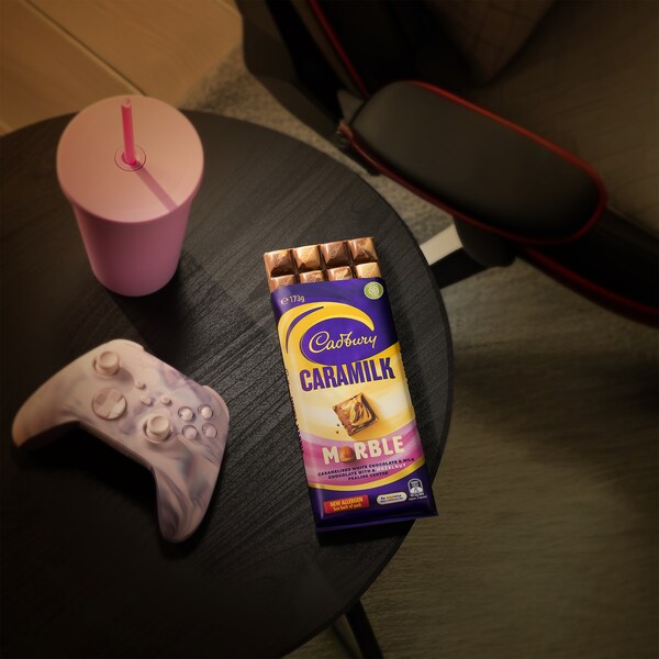Cadbury Caramilk Marble Chocolate Block 173g