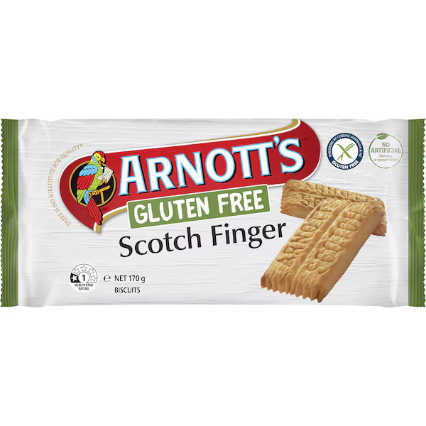 Arnott's Scotch Finger Gluten Free Biscuits 170g (EXCLUSIVE)