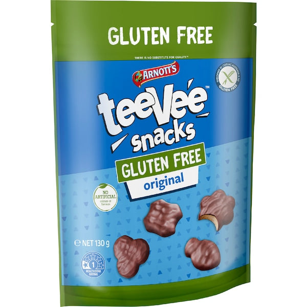 Arnott's TeeVee Snacks Original Gluten Free Biscuits 130g (Exclusive)