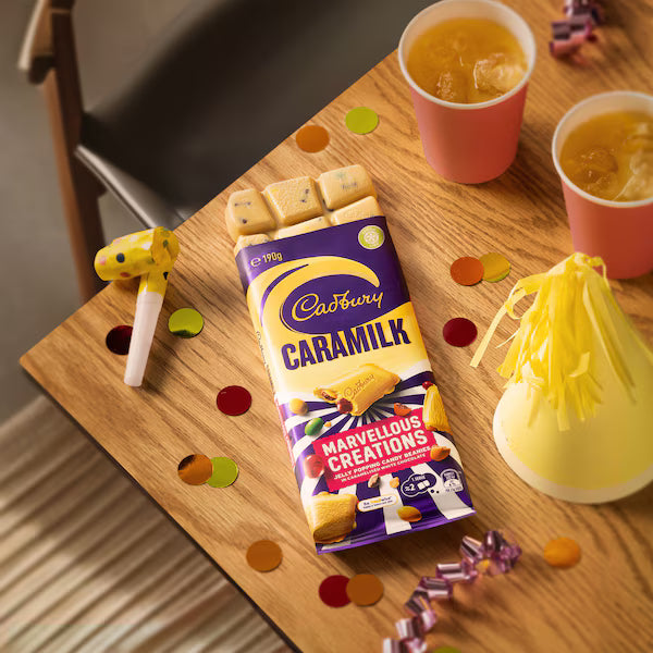 Cadbury Caramilk Marvellous Creations Chocolate Block 190g