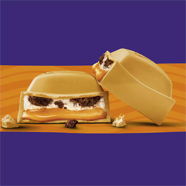 Cadbury Caramilk Slices Caramel Chocolate Block 167g (Exclusive)