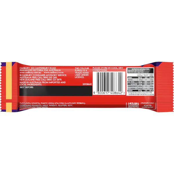Cadbury Australian PICNIC Bar - 46g (EXCLUSIVE)