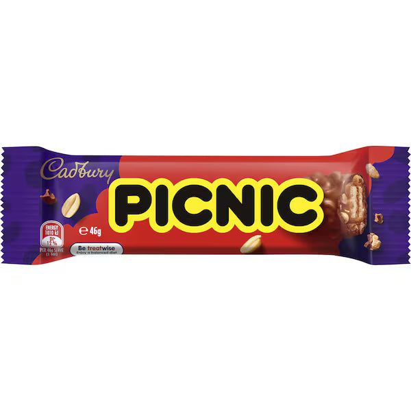Cadbury Australian PICNIC Bar - 46g (EXCLUSIVE)