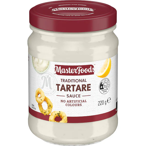 Masterfoods - Traditional Tartare Seafood sauce 220g (Exclusive)
