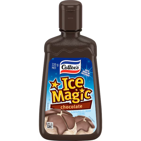 Cottee's Ice Magic Chocolate 220g (EXCLUSIVE)