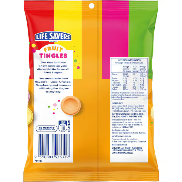 Life Savers Fruit Tingles 150g