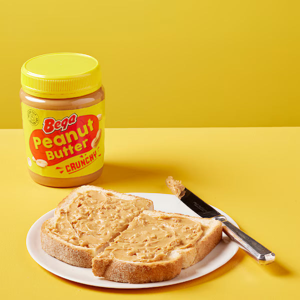 Bega Peanut Butter Crunchy 375g (EXCLUSIVE)