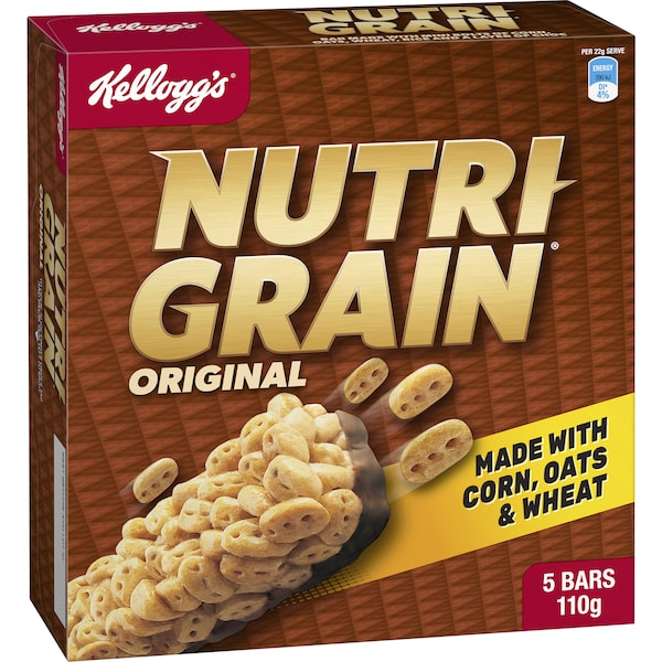 Kellogg's Nutri Grain Bars Original 5 pack (EXCLUSIVE)