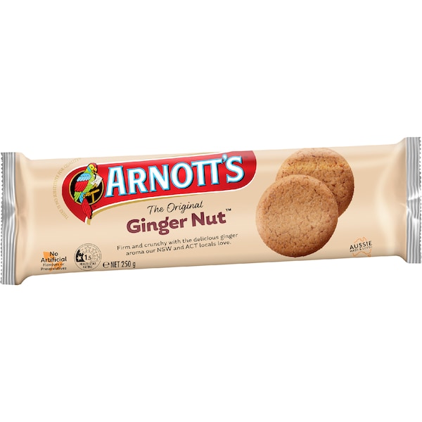 Arnott's Ginger Nut 250g