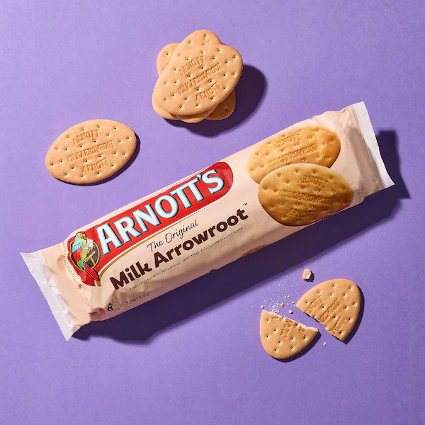 Arnott's Milk Arrowroot Plain Biscuits 250g