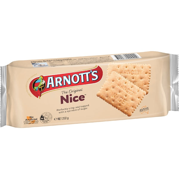 Arnott's Nice Plain Biscuits Biscuits 250g