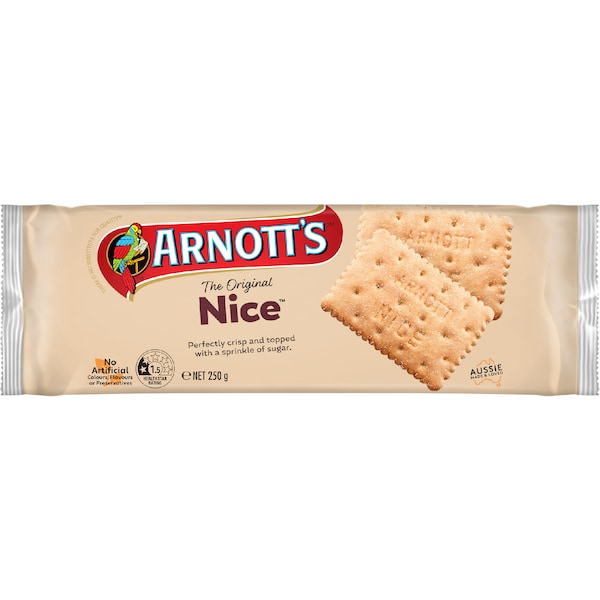 Arnott's Nice Plain Biscuits Biscuits 250g