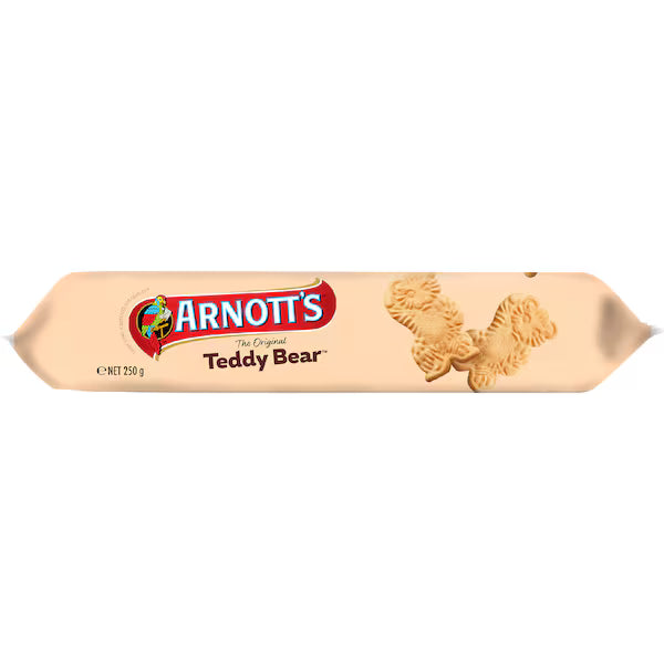 Arnott's Teddy Bear Biscuits 250g (Exclusive)
