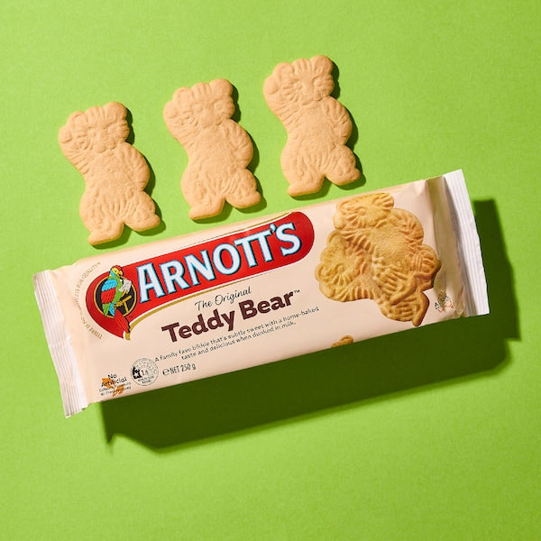 Arnott's Teddy Bear Biscuits 250g (Exclusive)