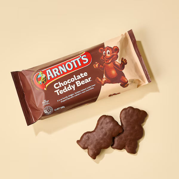 Arnott's Teddy Bear Chocolate Biscuits 200g