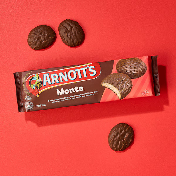 Arnott's Monte Chocolate Biscuits 200g(Exclusive)