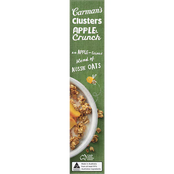 Carman's Aussie Oat Clusters Apple Crunch 450g