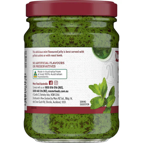 Masterfoods - Mint Jelly Sauce 290g (EXCLUSIVE)