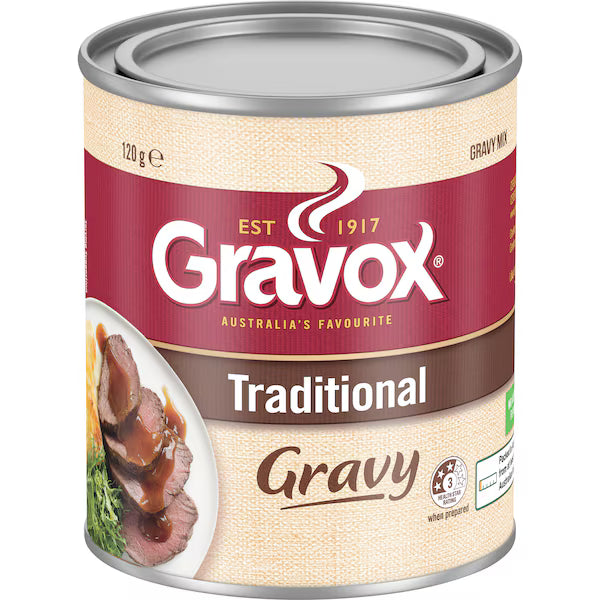 Gravox Traditional Gravy Mix Tin 120g (EXCLUSIVE)
