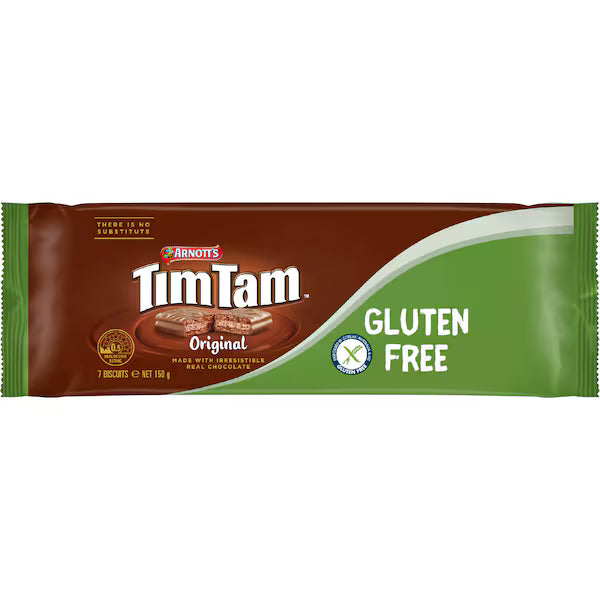 Arnott's Tim Tam Original Gluten Free Biscuits 150g (Exclusive)