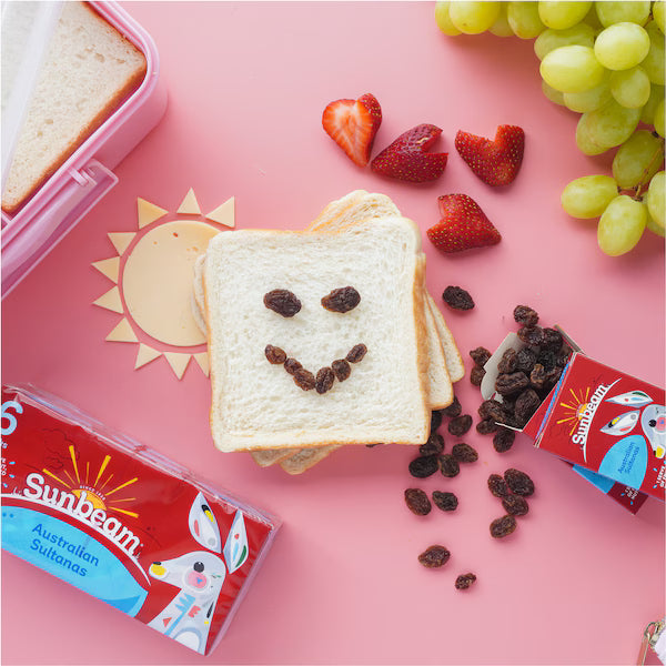 Sunbeam Australian Sultanas 6 pack x 40g (EXCLUSIVE)