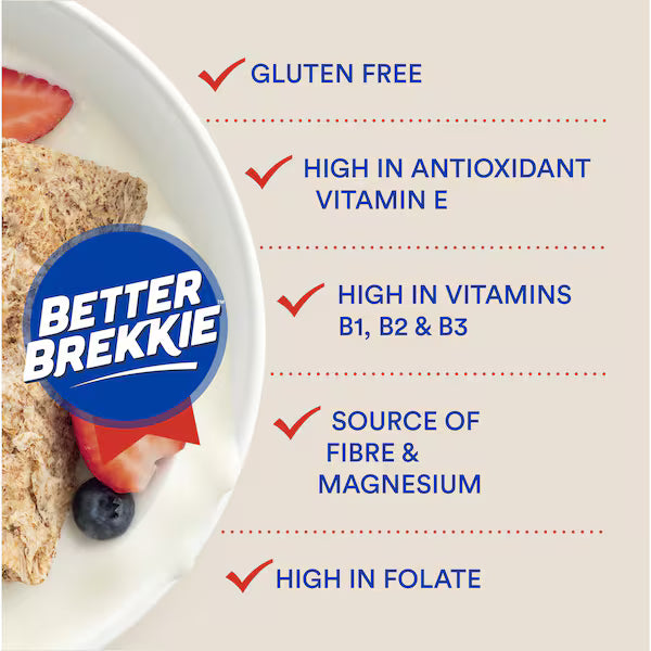 Sanitarium Weet-bix Gluten Free Coconut & Cinnamon Breakfast Cereal 400g (Exclusive)