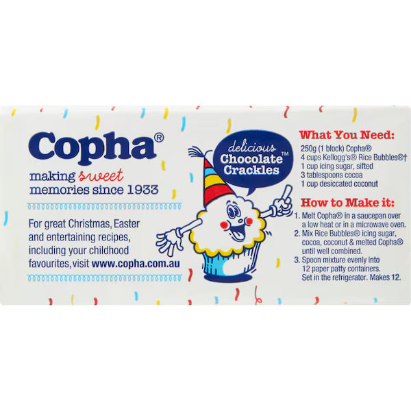 Copha - Oil Solid Cooking Block 250g (EXCLUSIVE)