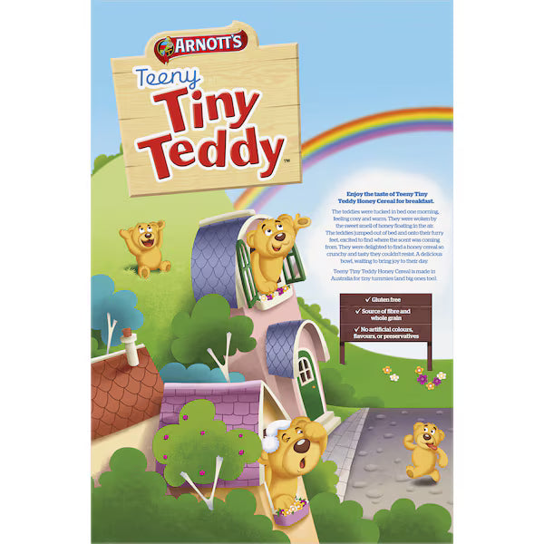 Arnott's Teeny Tiny Teddy Honey Cereal 350g (Exclusive)