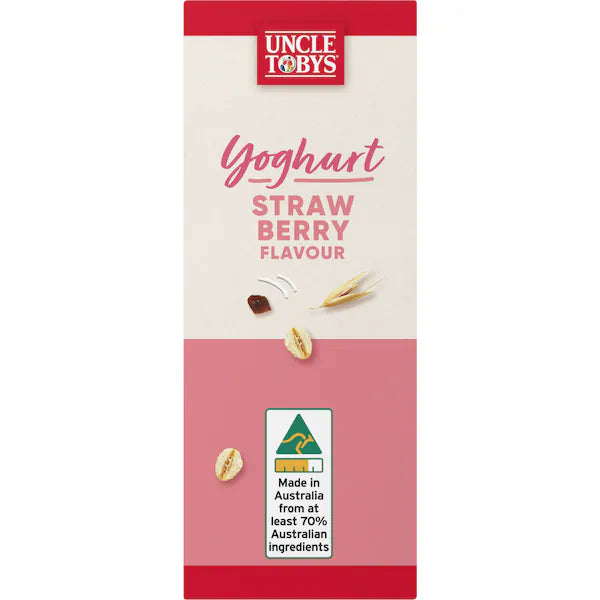 Uncle Tobys Muesli yoghurt Strawberry Bars x 15 469g (Value Pack Exclusive)