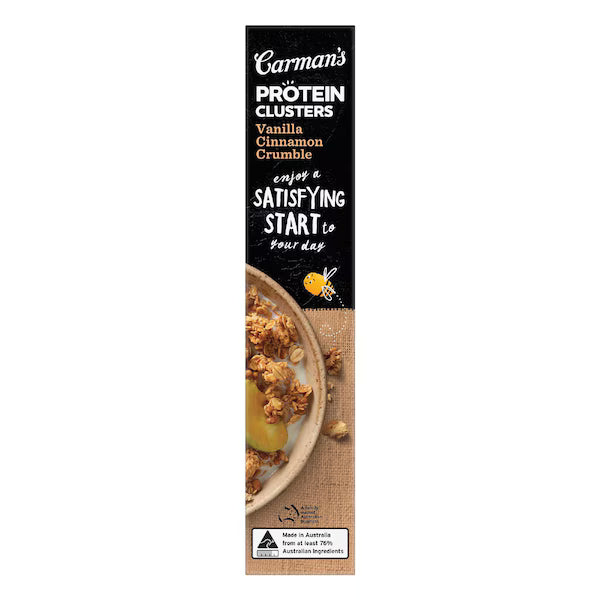 Carman's Protein Clusters Vanilla Cinnamon Crumble 425g