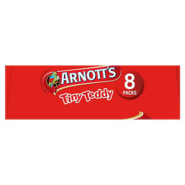 Arnott's Tiny Teddy Hundreds & Thousands 8 Pack 200g (EXCLUSIVE)