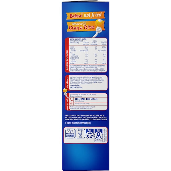 Cheezels Cheese Box 125g (Exclusive)