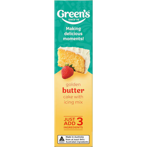 Green's Cake Mix Traditional Golden Butter 440g