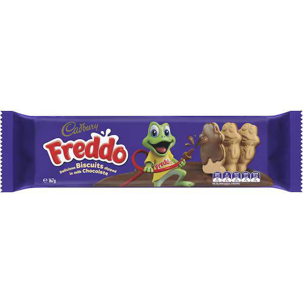 Cadbury Freddo Chocolate Biscuits 167g (EXCLUSIVE)
