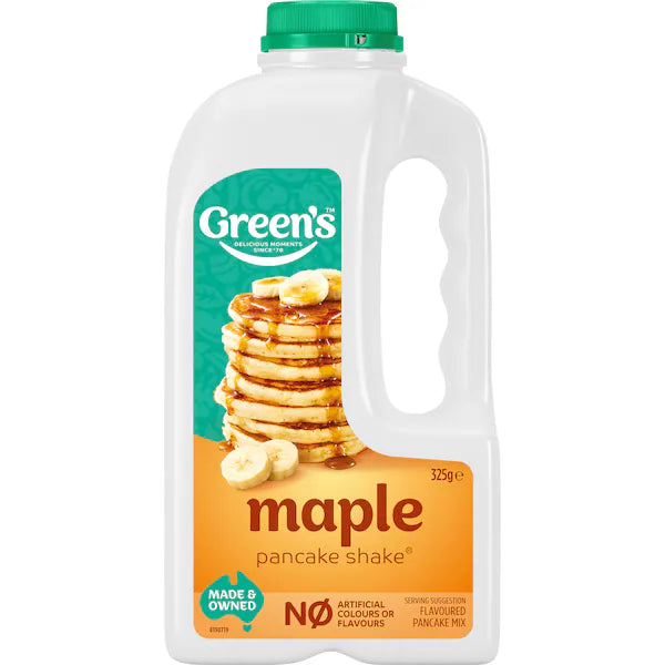 Green's Pancake shake Maple Syrup 325g