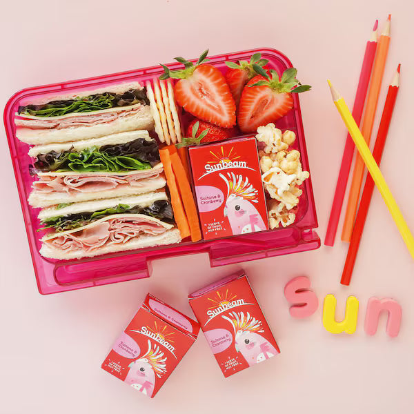 Sunbeam Sultanas & Cranberry 6 packs x 39g (EXCLUSIVE)