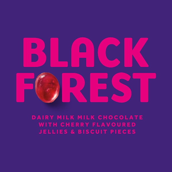 Cadbury Dairy Milk Black Forest Chocolate Block 180g