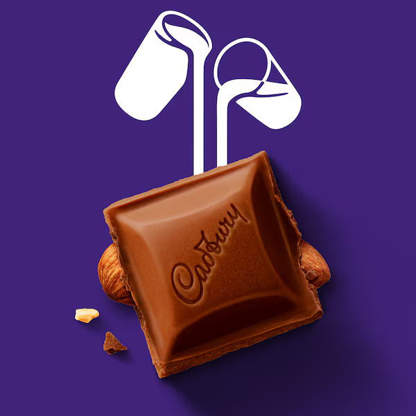 Cadbury Dairy Milk Roast Almond Chocolate Block 180g