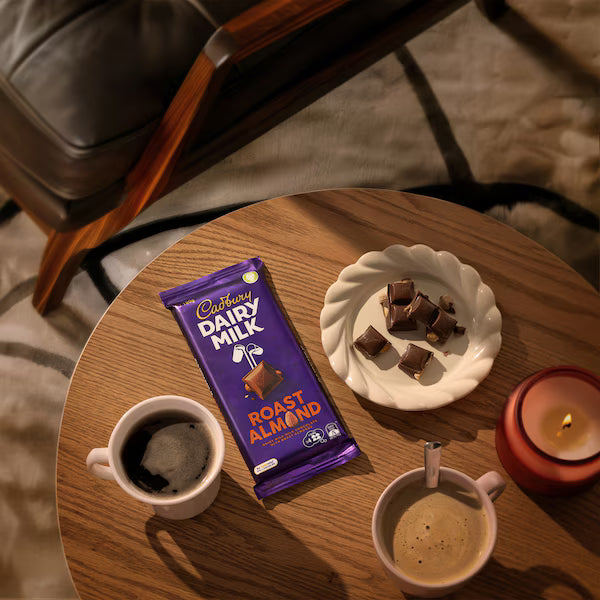 Cadbury Dairy Milk Roast Almond Chocolate Block 180g