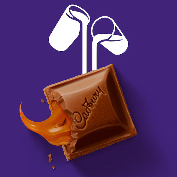 Cadbury Dairy Milk Caramel Chocolate Caramello Block 180g