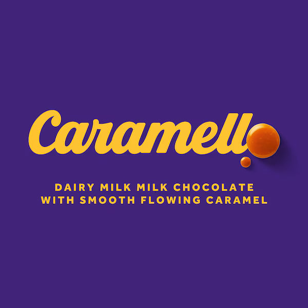 Cadbury Dairy Milk Caramel Chocolate Caramello Block 180g