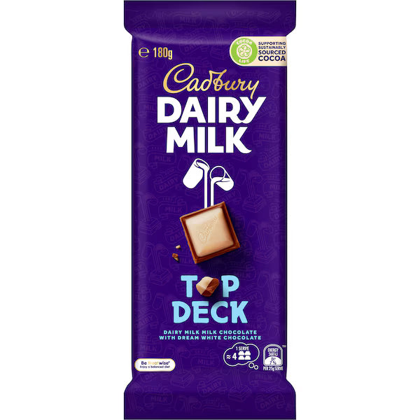 Cadbury Dairy Milk Top Deck 180g