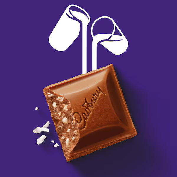Cadbury Dairy Milk Coconut Rough 180g (EXCLUSIVE)