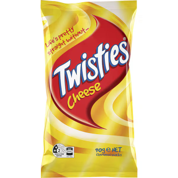 Smiths Twisties Cheese 90g