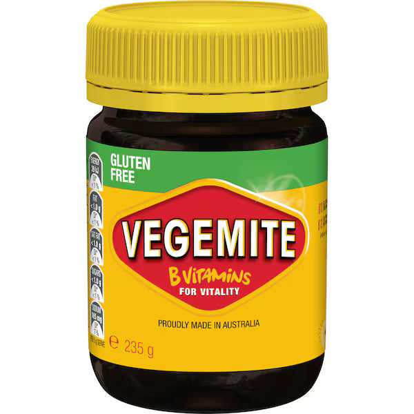 Vegemite Gluten Free Spread 235g (EXCLUSIVE)