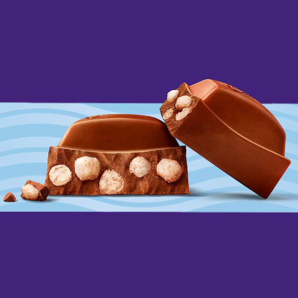 Cadbury Dairy Milk Slices Shortcake Chocolate Block 170g
